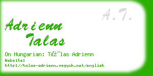 adrienn talas business card